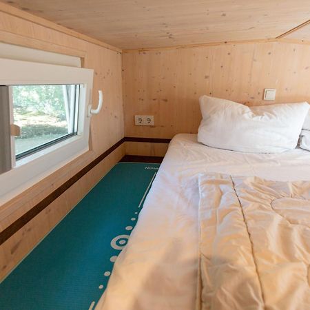 Vila Tiny House Auf Der Alpaka Farm Rubkow Exteriér fotografie