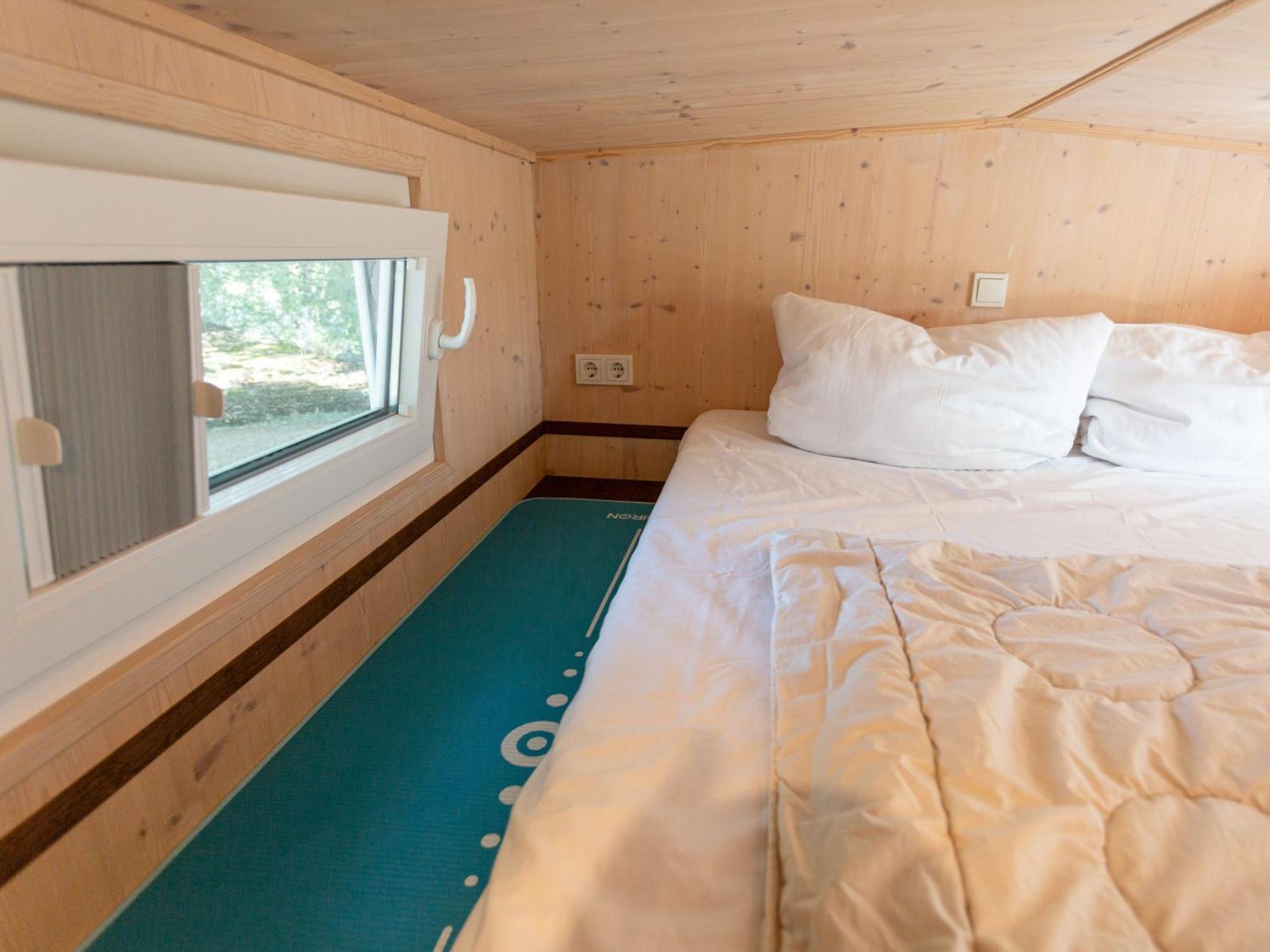 Vila Tiny House Auf Der Alpaka Farm Rubkow Exteriér fotografie